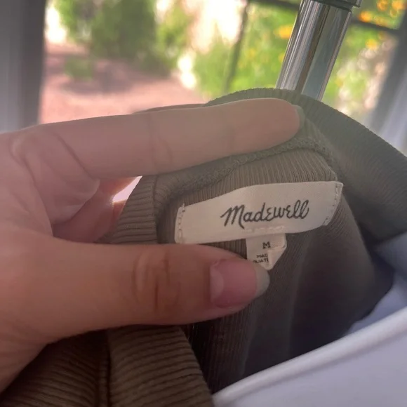 Madewell Green T-shirt - Picture 3 of 4